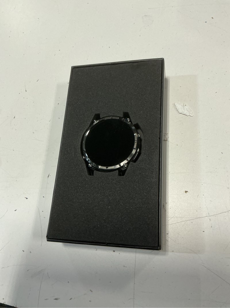 Condition photo showing Good Condition for middow military smart watch for men with flashlight (answer/make call), 1000mah battery/1.7" display/heart rate/blood oxygen/sleep monitor, 100+ sports modes/ip68 waterproof fitness tracker (2 straps)