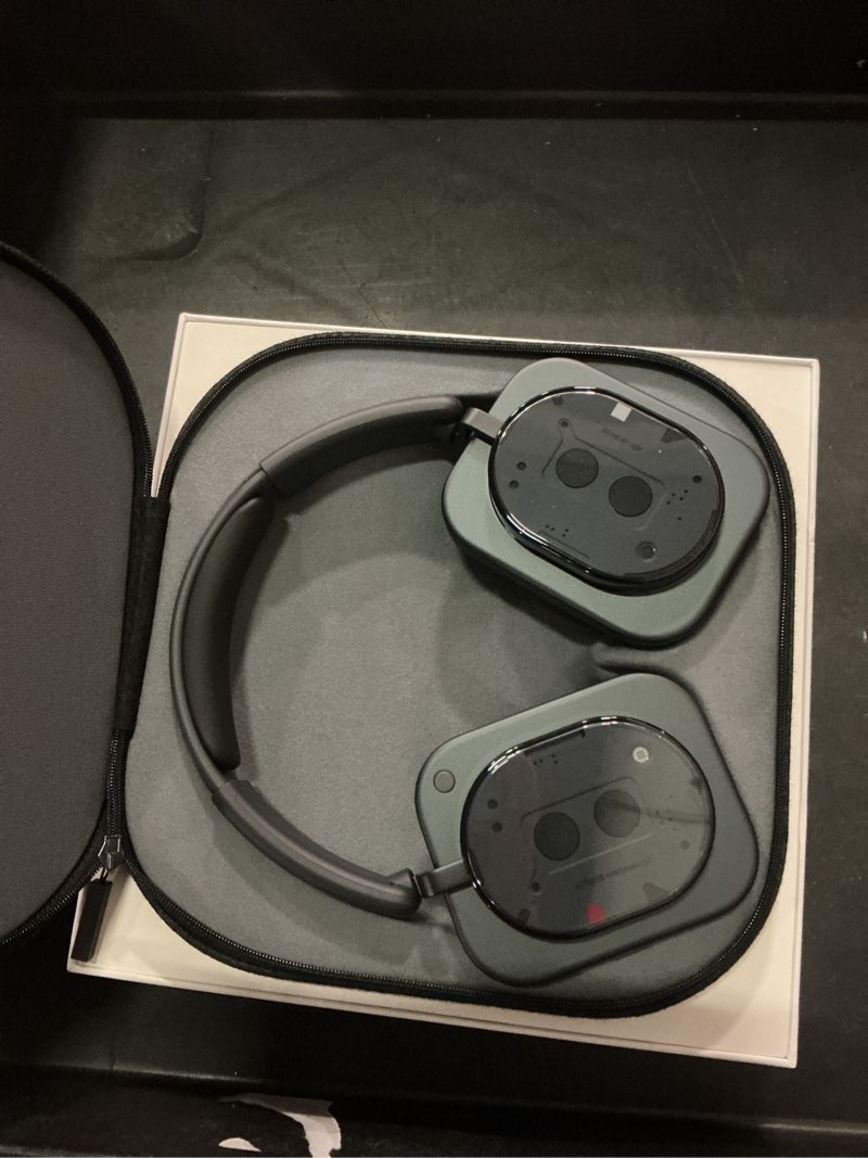 Nothing Headphone (1) Hybrid Active Noise Cancelling Headphones, Wireless Over-Ear Headphones with 6