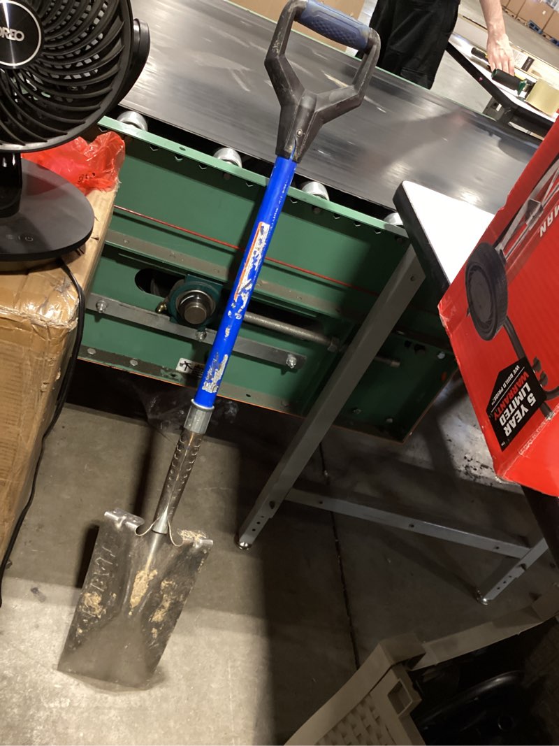 Condition photo showing As Is for kobalt 20.5-in fiberglass d-handle garden spade