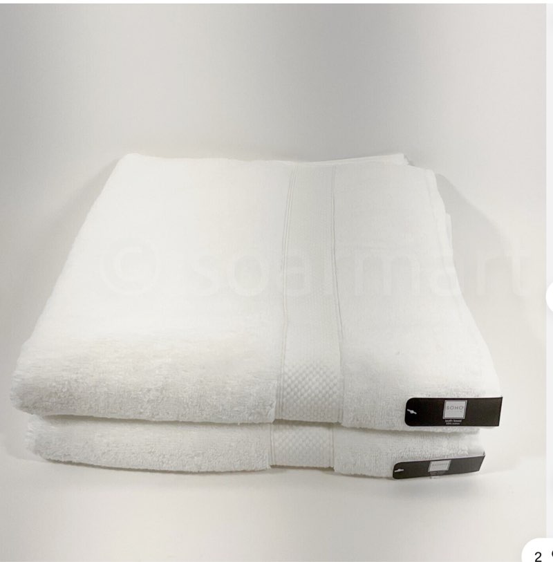 Classic Turkish Towels CTT Turkish Bath Sheet - Set of 2 Bath Sheet Made with 100% Turkish Cotton, Absorbent & Ultra Comfy Sheets for Hotels & Spa | 40\"x65\" (White)