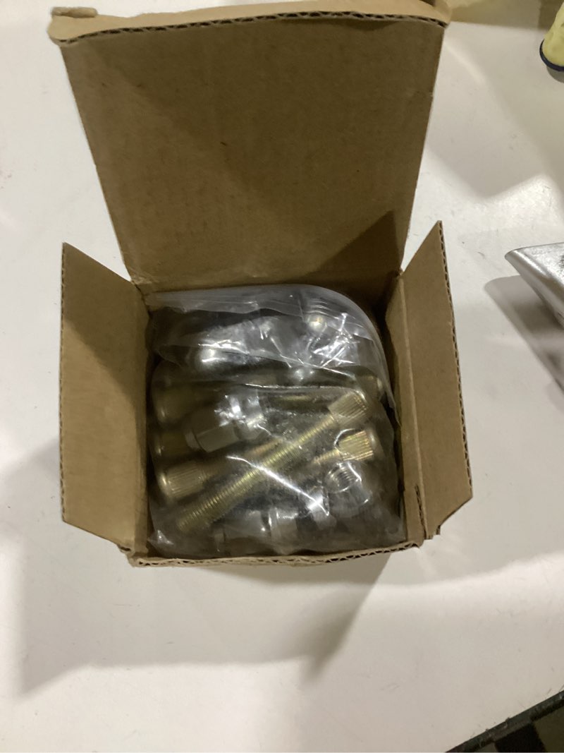 WANTONE RACING (3/8-24 * 2.68") Front Wheel Studs Bolts 7518654 with Lug Nuts Replacement for 2008 2