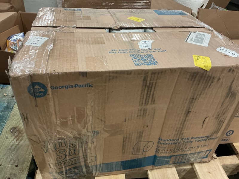 Condition photo showing New/Like New for georgia-pacific 80-pack toilet paper
