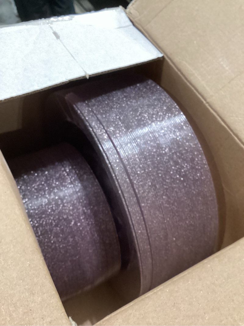 Condition photo showing Good Condition for wdf 120pcs pink plastic plates disposable - clear pink glitter plates including 60pcs dinner plates 10.25inch and 60pcs salad plates 7.5inch for wedding baby shower spring birthday rose gold glitter 120pcs