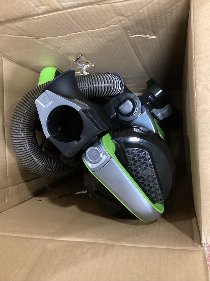 Condition photo showing As Is for Eureka Airspeed Ultra-Lightweight Compact Bagless Upright Vacuum Cleaner, NEU10AE4, Green Green Compact