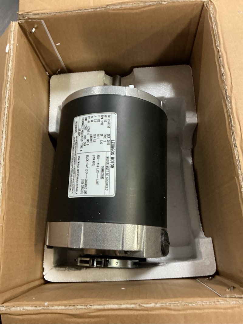 Condition photo showing Good Condition for GF2054 Blower Motor 1/2 HP 115 Volt 60Hz 1725RPM 48 Frame Compatible with AO Smith, Packard 45012, Emerson 8200, GE BF-4708, Universal 811, BALDOR RSP3451A, Dayton 4UE85, Belt Drive ODP Leungoo