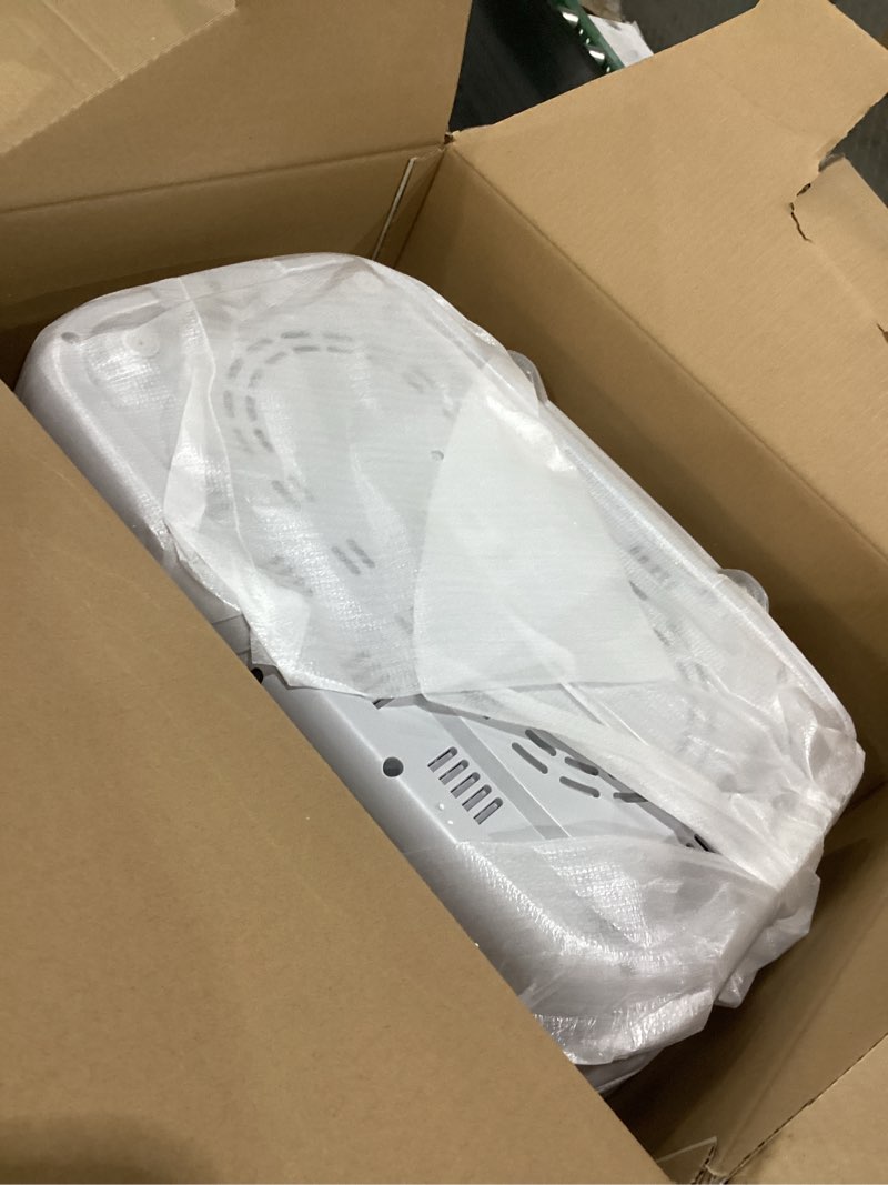 Condition photo showing Good Condition for cruxgg 10qt dual basket tri-zone air fryer gray: 1700w, cool touch handle, includes fry basket & crisping tray