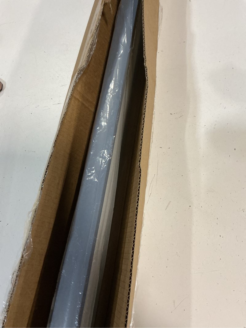 Condition photo showing New/Like New for lazblinds cordless cellular shades, blackout privacy honeycomb shades for home, thermal insulation noise reduction blinds for windows, 40'' w x 64'' h, dark grey blackout-dark grey 40'' w × 64'' h