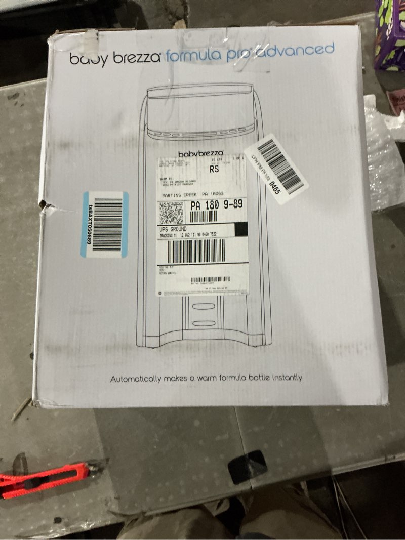Condition photo showing Good Condition for Baby Brezza New and Improved Formula Pro Advanced Formula Dispenser Machine - Automatically Mix a Warm Formula Bottle Instantly - Easily Make Bottle with Automatic Powder Blending, Charcoal