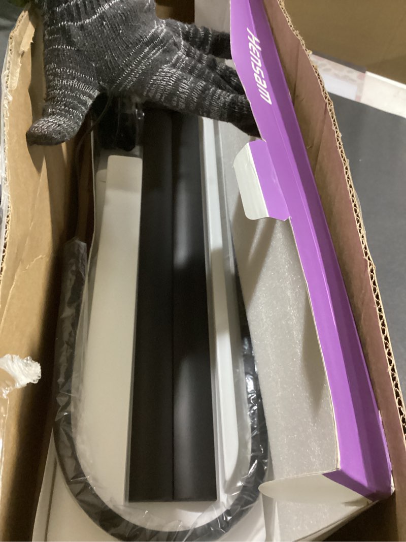 Condition photo showing Good Condition for Desk Lamp for Office Home, 31.5" Desktop Lighting Bar with Gooseneck, Clip on Desk Light with Clamp, Bright Dimmable Table Lamp for Study, Work, Computer, Monitor, Reading 31.5 inch Black