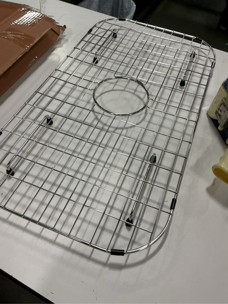 Condition photo showing Good Condition for Product similar, yet) Houzer BG-7400 20 3/8\" x 13 5/8\" x 1\" Stainless Steel Wirecraft Bottom Grid
