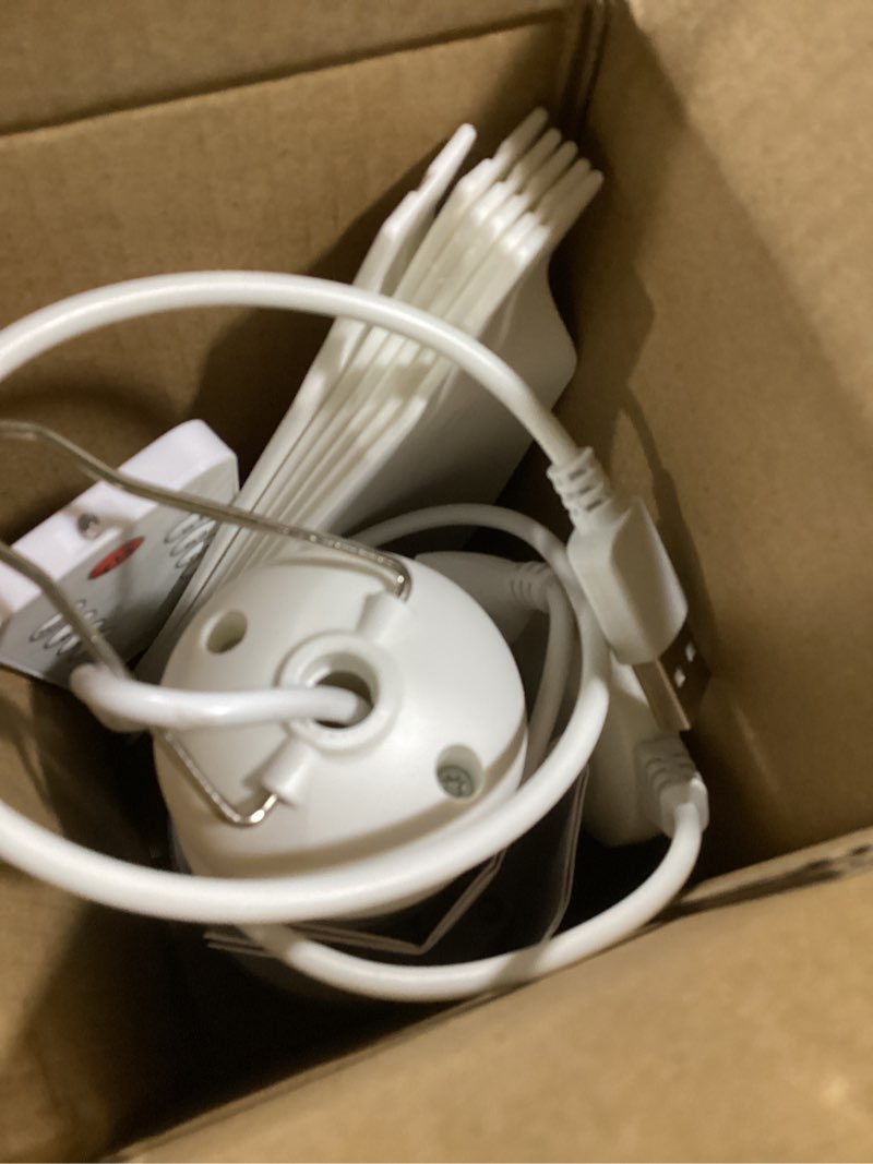 Condition photo showing Good Condition for silent usb powered ceiling fan with remote control timing 4 speed, quiet small dc plug in ceiling fan hanging fan for camping bed rv tent canopy room