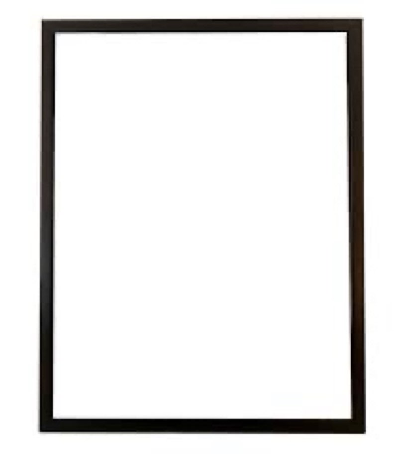 Black photo frame 