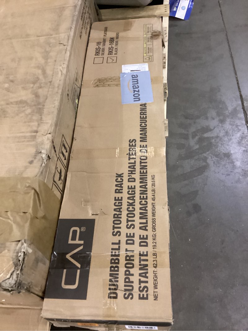 Condition photo showing New/Like New for CAP Barbell Dumbbell storage Rack | Various Options Black