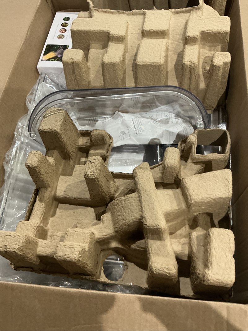 Condition photo showing Good Condition for large turtle tank kit (tank+lamp+filter), acrylic turtle tank starter kit with heightened and curved fences, bottom drainage, multi-function areas (black lamp) l kit-black lamp