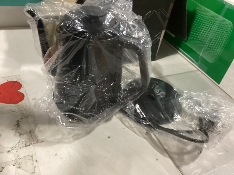 Condition photo showing Good Condition for dmofwhi gooseneck electric kettle(1.0l),1000w electric tea kettle of 304 stainless steel,auto shut off,water kettle for coffee and tea -matte black