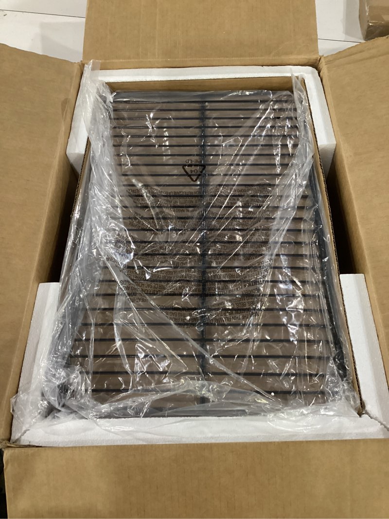 Condition photo showing Good Condition for qulimetal cooking grate replacement for pit boss pro series 4/ pit boss 4-series wood pellet vertical smoker pbv4ps1, pbv4ps2, 19.7" x 12" enamel coated grill grids smoker grates, 5 pack 19.76“