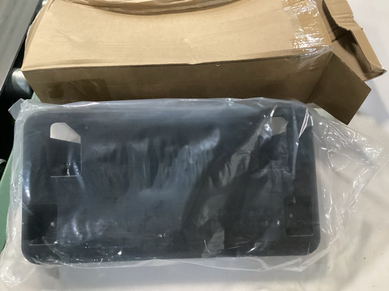 Condition photo showing New/Like New for front license plate bracket frame holder with bolts compatible with chevy traverse 2018 2019 2020 2021 2022 2023 84282822 gm1068196 18-23 traverse