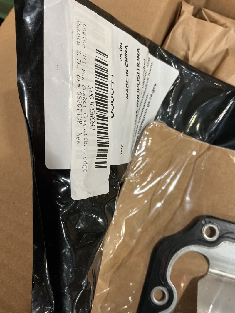 Condition photo showing New/Like New for a-premium v6 3.7l engine oil pan gasket set, compatible with ram 1500 2011-2012, dakota & jeep grand cherokee 2005-2010, liberty, commander & dodge ram 1500, durango, nitro & mitsubishi raider