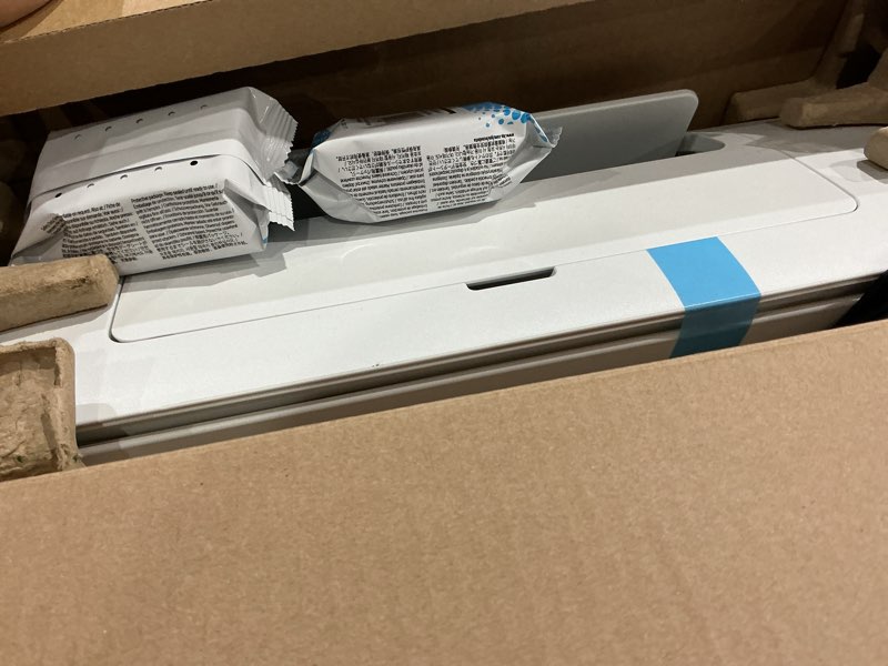 Condition photo showing As Is for hp deskjet 2852e wireless all-in-one color inkjet printer (white), scanner, copier, 3 months free instant ink