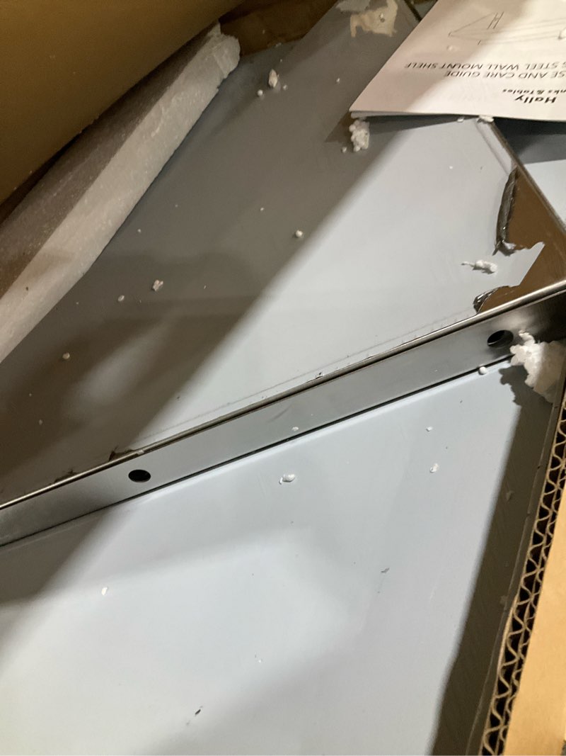 STABLEINK NSF Stainless Steel Table with Caster Wheels, 18 x 30 Inches Metal Prep & Workbench with A