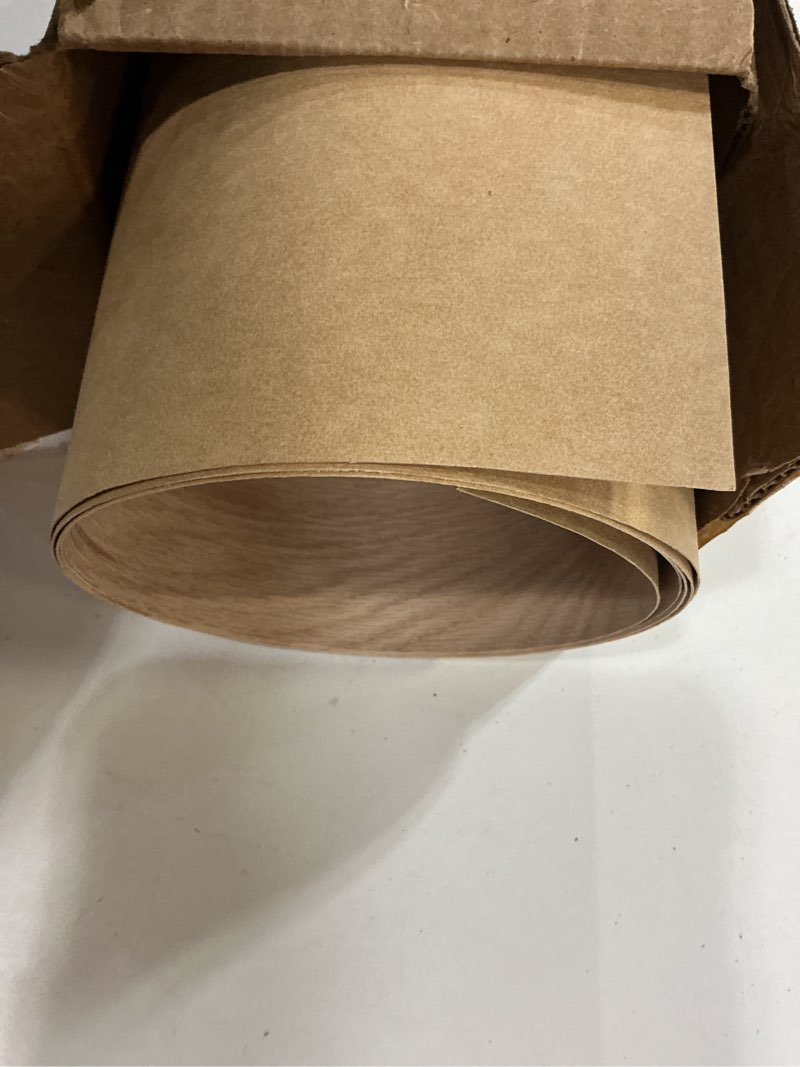 Condition photo showing Good Condition for Wood-All Red Oak Wood Veneer Sheet, Plain Sliced/Flat Cut, 24x96, A Grade, 10 mil Paperback