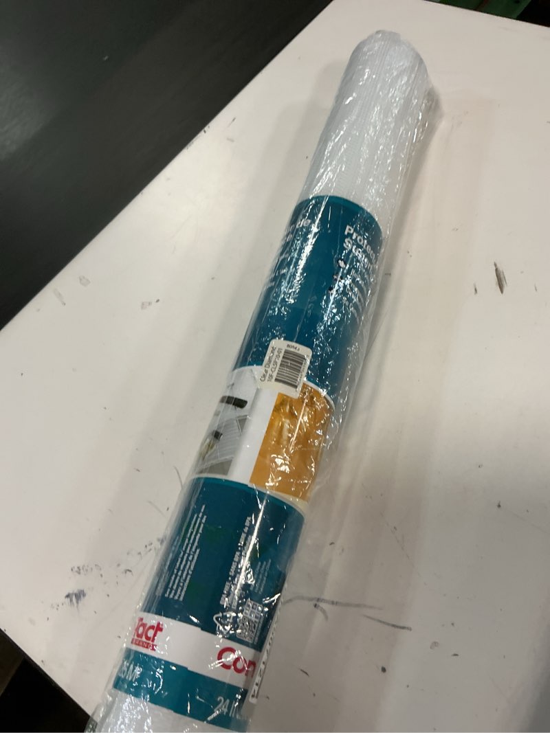 Condition photo showing New/Like New for con-tact brand duraliner shelf liner - non-adhesive multi-use drawer liner | versatile protection & organization | vinyl, waterproof | 24" x 10' diamond clear 24"w x 120"l diamond clear