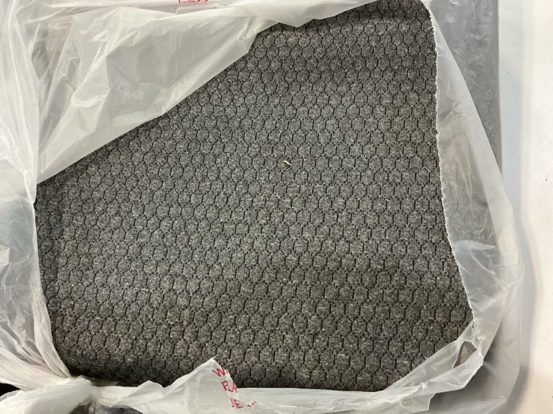 Condition photo showing As Is for Bedluxe Wedge Pillow, 10 inch Bed Wedge Pillow, Elevated Body Pillow for Back Support, Acid Reflux, Leg, Neck Pain, Snoring, Triangle Pillow Wedge - Cooling Memory Foam Top, Dark Grey 24*24*10 Inch Dark Grey