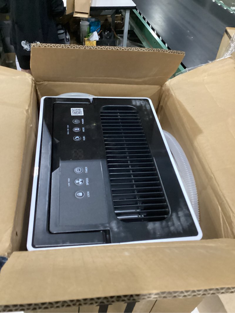 Condition photo showing Good Condition for glowells 4500 sq.ft energy star dehumidifier for basement with drain hose, 52 pints dehumidifiers for home, large room, rv, three modes, intelligent humidistat, quiet smart compressor, auto defrost