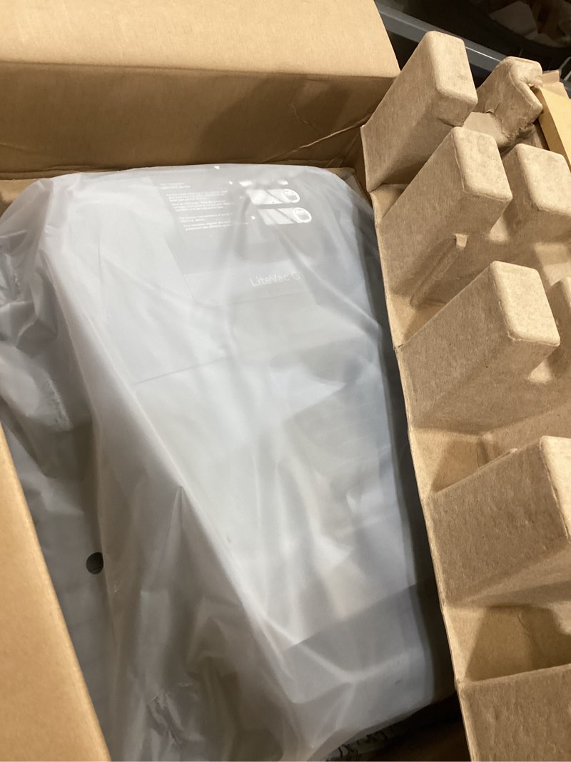 Condition photo showing New/Like New for gosvor litevac g1 pool vacuum, wall & waterline cleaning, double filtration, 150-min battery life for smart mode, 200-min battery life for eco mode, 15.2 lbs, smart navigation, with app, gray