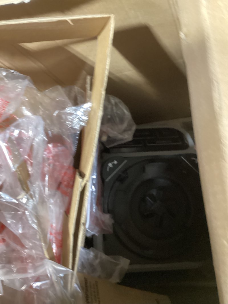 Condition photo showing As Is for Incomplete no glass blenderNinja BL610 Professional 72 Oz Countertop 1000-Watt Base and Total Crushing Technology for-Smoothies, Ice and Frozen Fruit, Black, Blender + Pitcher