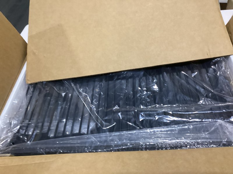 Condition photo showing Good Condition for uniflasy 20 inches ash pan replacement for chargriller 5050, 5072, 5650, 2123, 2223, 2823 charcoal grills,char-griller grill grate model 200157,chargriller replacement part with 2pcs fire grate hanger 20"