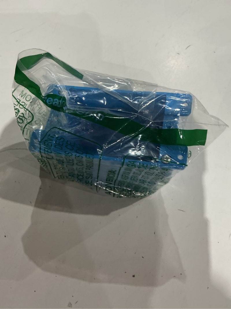 Condition photo showing Good Condition for old work box,plastic junction for switches,pvc electrical 14 cuin outlet box,old work box 1 gang deep,etl listed for home improvement,awg standard,fire rated for two hours(1 pack) 1 gang 1