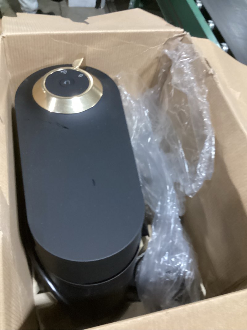 Condition photo showing Good Condition for Nespresso Festive Vertuo Pop+ Coffee and Espresso Maker by Breville, Matte Black Gold, 37.2 Fl Oz capacity Machine Only Matte Black Gold