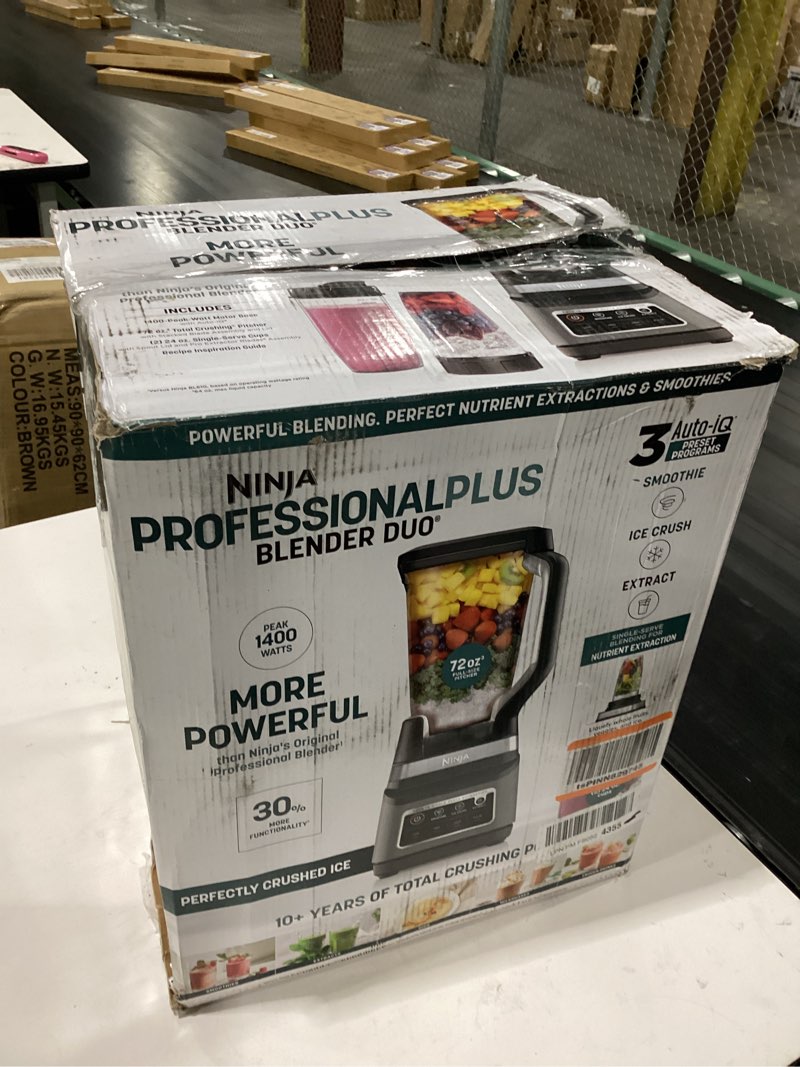 Condition photo showing Good Condition for ninja professional plus blender duo