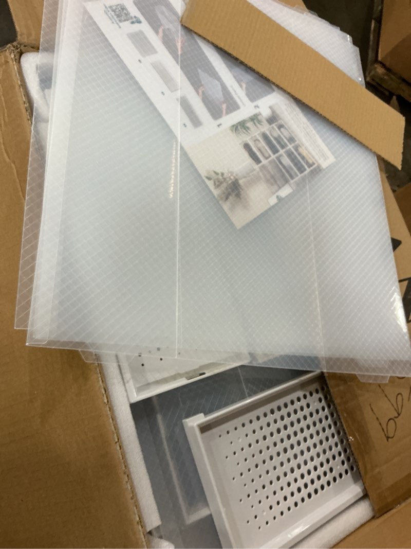 Condition photo showing Good Condition for paranta 4-piece extra large boot and shoe storage boxes, stackable clear plastic shoe organizer, space-saving shoe boxes for boots, sneakers, and high heels, clear clear extra large 4pcs