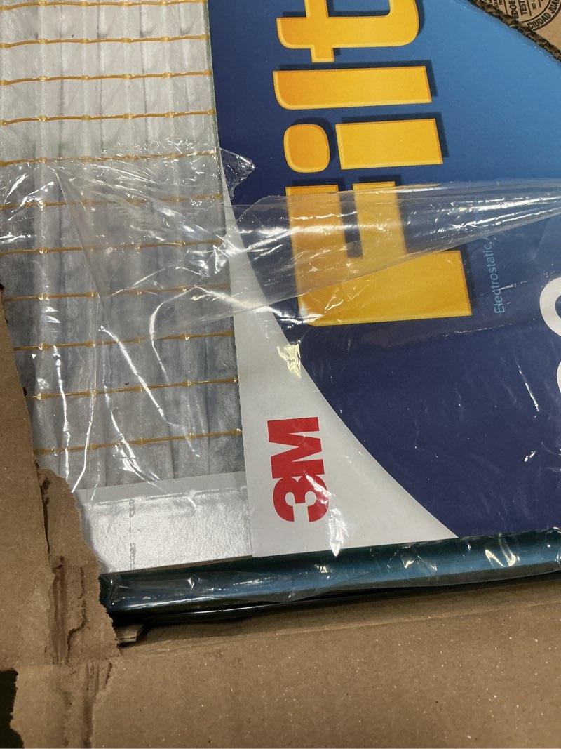 Condition photo showing Good Condition for filtrete 19.5x21.5x1 ac furnace air filter, merv 8, mpr 700, tough on pollen, easy on airflow, 3-month pleated 1-inch electrostatic air cleaning filter, 4-pack (actual size 19.19 x 21.19 x 0.81 in)