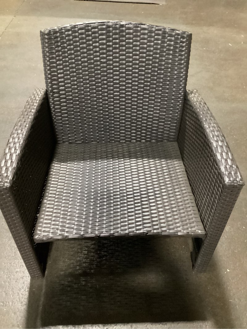 (similar to stock photo) Crosley Furniture Bradenton Wicker / Rattan Outdoor Armchair