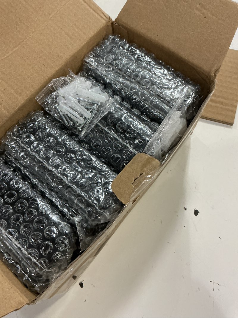 Condition photo showing New/Like New for lianglome solar fence lights outdoor - 3000/4000/6000k 3 mode, ip65 waterproof solar powered fence lights, dusk to dawn for outside, backyard/step/patio/deck/stair railings and wall (8 pack) 3000k/4000k/6000k 8pk