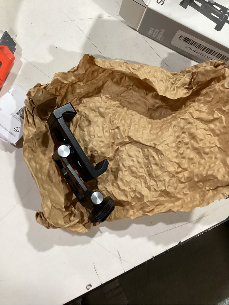 Condition photo showing New/Like New for SMALLRIG Universal Metal Phone Support with Cold Shoe Mount, Smartphone Holder Adapter Support Free Adjustment Joints, Phone Tripod Mount for iPhone 17 16 15 14, for Samsung Galaxy etc. - 4382