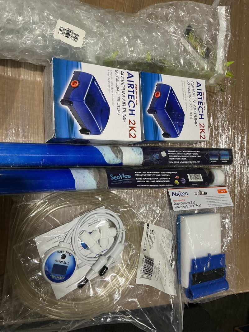 Condition photo showing Good Condition for Assorted Aquarium Equiptment