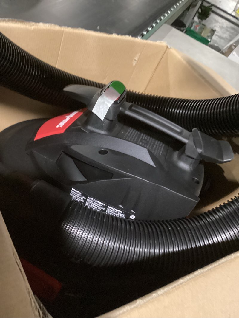 Condition photo showing Good Condition for shop-vac 12-gallon 6 hp corded wet/dry shop vacuum with accessories included