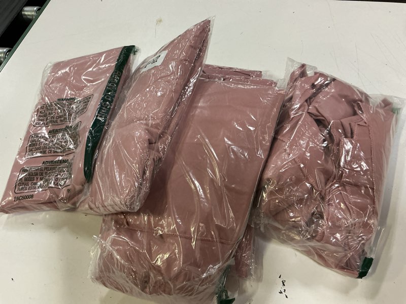 Condition photo showing New/Like New for fivenl 8 pack premium round tablecloth 90 inch round table covers bulk washable polyester fabric round table clothes for wedding party reception banquet buffet restaurant (dusty rose, 90 inch) 90 inch round dusty rose 8