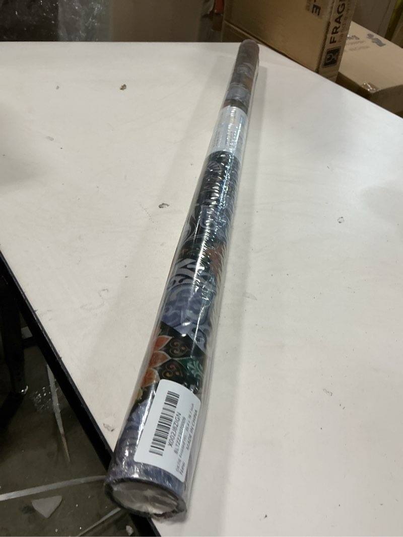 Condition photo showing New/Like New for DKTIE Frosted Window Film with Installation Tools Privacy Window Film Frosted Window Sticker Static Cling Film Decorative Window Cling for Home Office UV Protection 35.4 x 78.7 Inch Blue 35.4" x 78.7" (with tools)