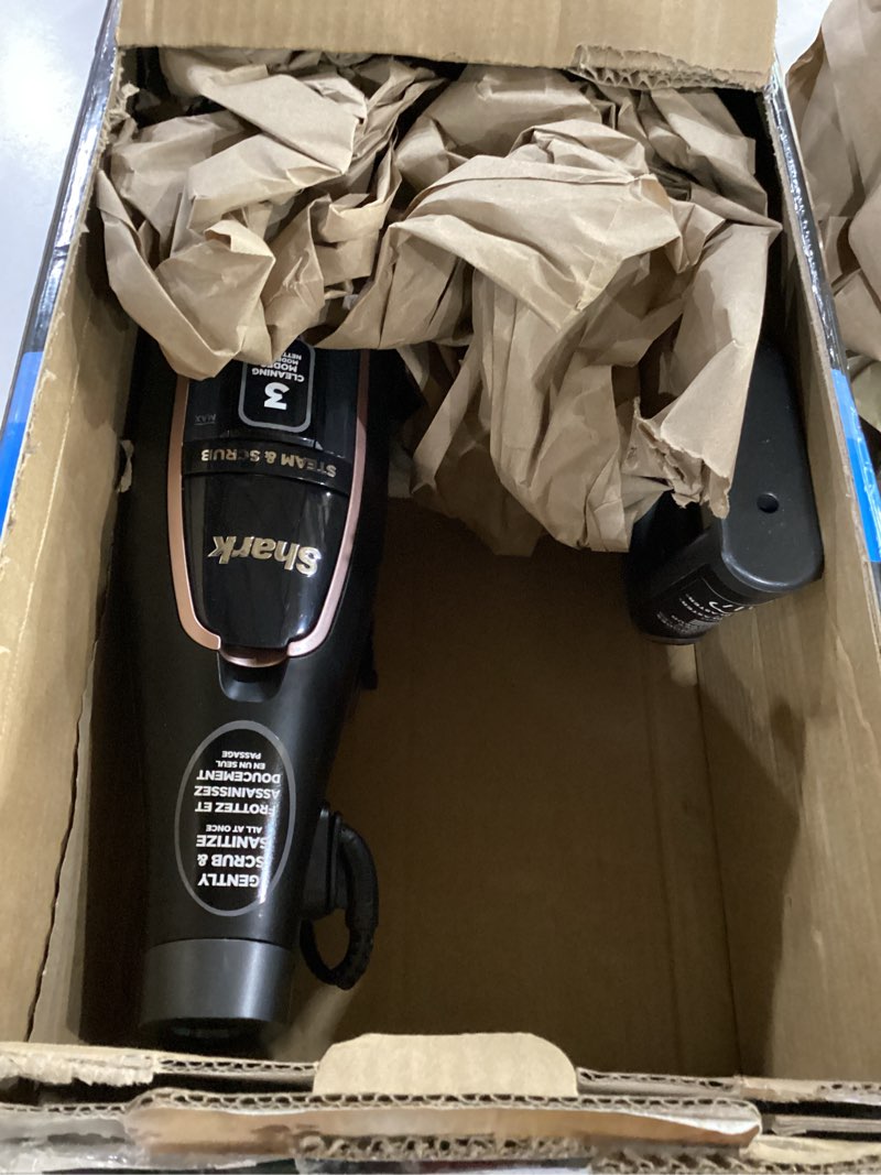 Condition photo showing Good Condition for (not tested)shark steam scrubbing sanitizing blaster mop s7201 gray/rose gold ws1