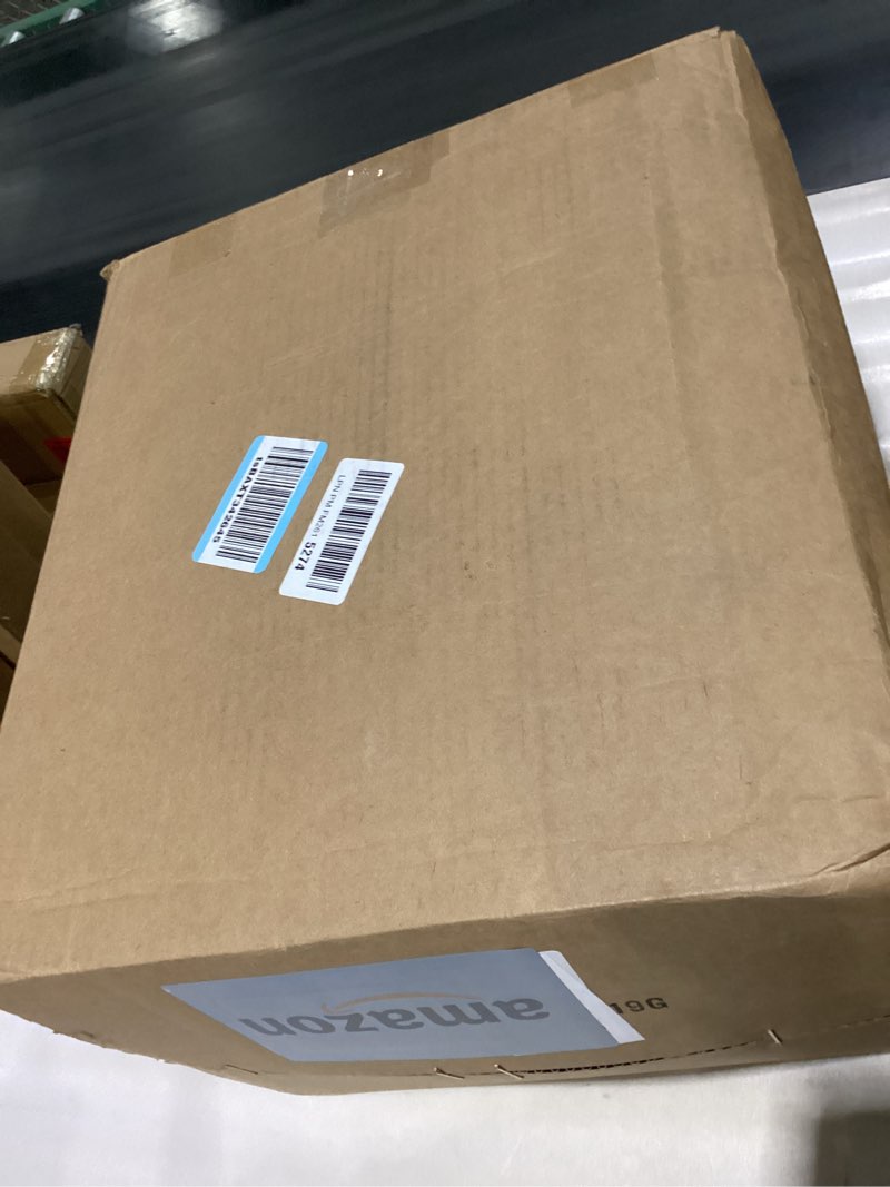 Condition photo showing As Is for Blazing Needles Solid Microsuede Swivel Rocker Chair Cushion, 48" x 24", Red Wine Red Wine 1