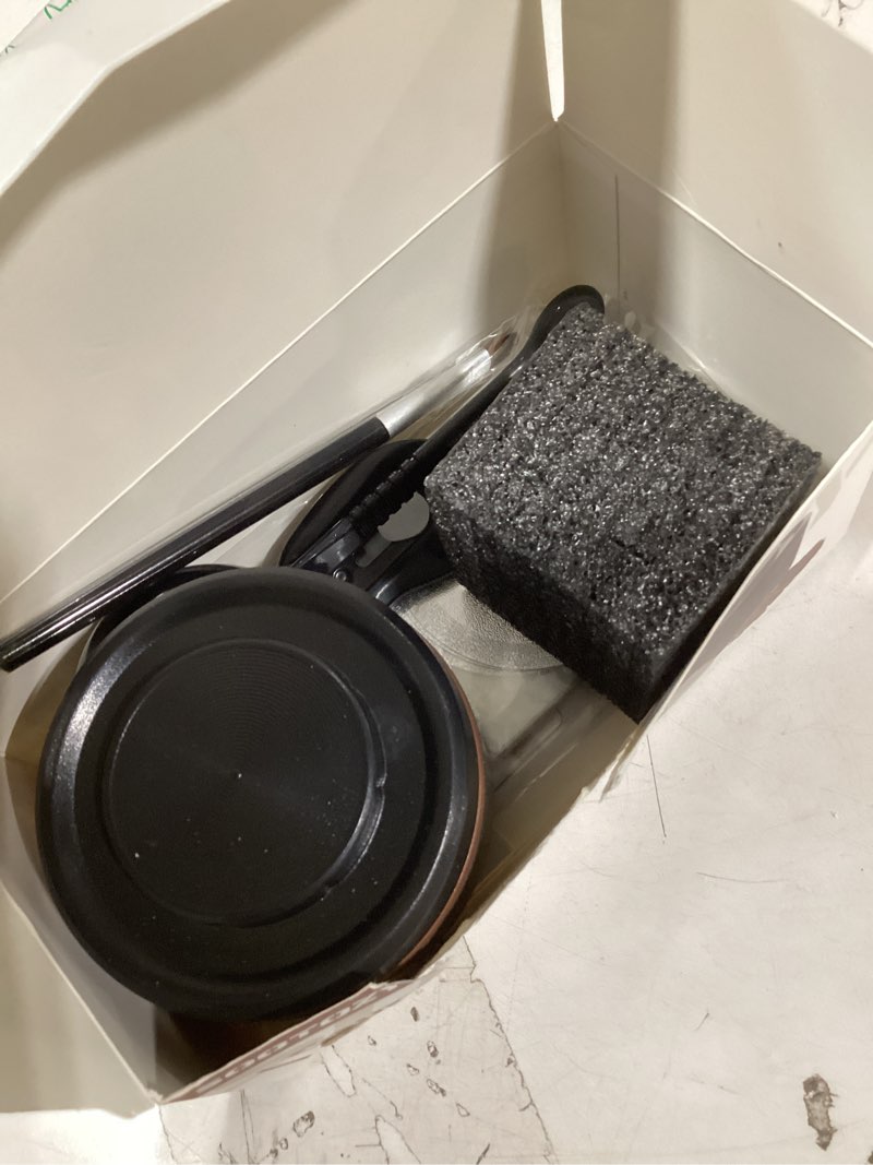 Condition photo showing Good Condition for Reusable Vertuo Capsule Pods Kit for Nespresso with 100PC AL Foil Seals Lids, Refillable Coffee Pods for VertuoLine Compatible with Nespresso VertuoPlus Espresso Machine 1 Pods Holder + 100 Lids + 1 Scoop