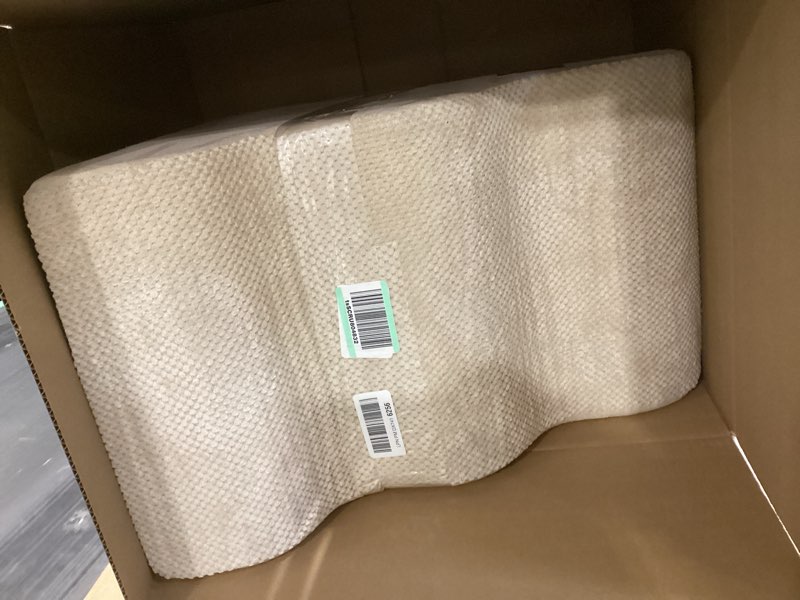 Condition photo showing Good Condition for Dog Stairs for Small Dogs,3 Step Dog Ramp for Couch and Bed,Pet Stairs with Non-Slip Bottom for Old Cats,Indoor Pet Steps,Comfort,Durable,15.4" H Beige 3 21.6"D x 15.4"W x 15.4"H