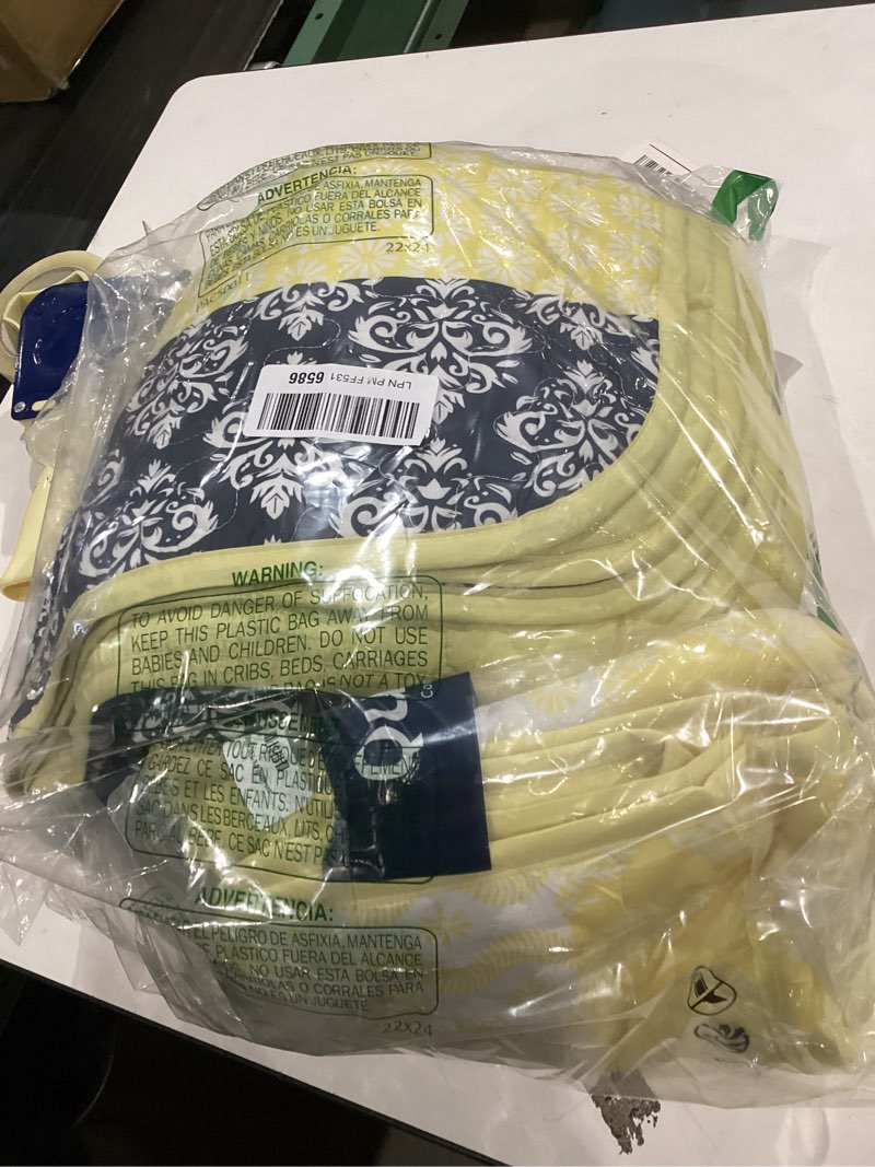 Condition photo showing New/Like New for Cottolester Boho Quilt Set Full Size Yellow Striped Bedspread Lightweight Soft Microfiber Bedding Set 78"x90" (3 Pieces) Full Yellow