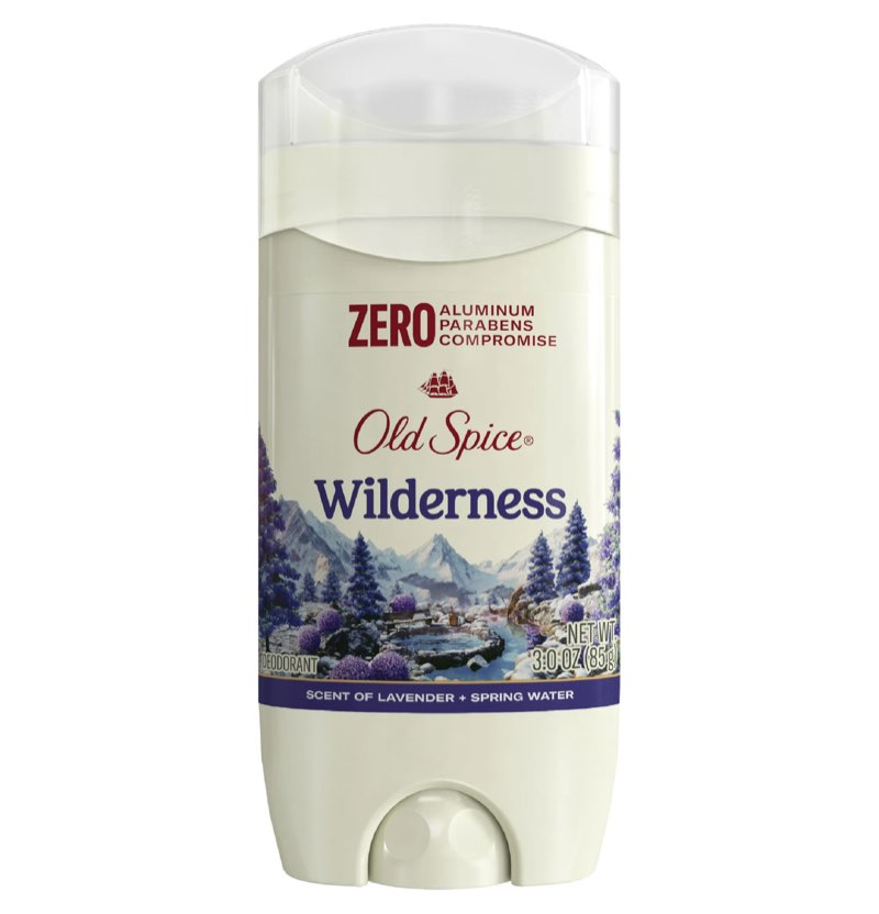 Old Spice Men's Deodorant Aluminum-Free Wilderness with