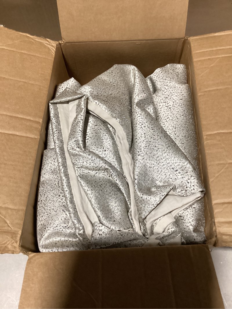 Vera Wang Speckled Satin Weave Grey Duvet Cover Set